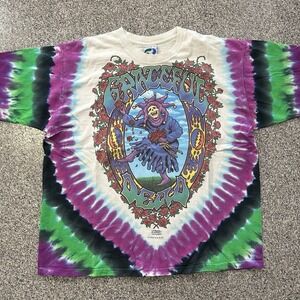 Vintage Grateful Dead Shirt 90s Seasons of the Dead Endless Tour 93 Liquid Blue
